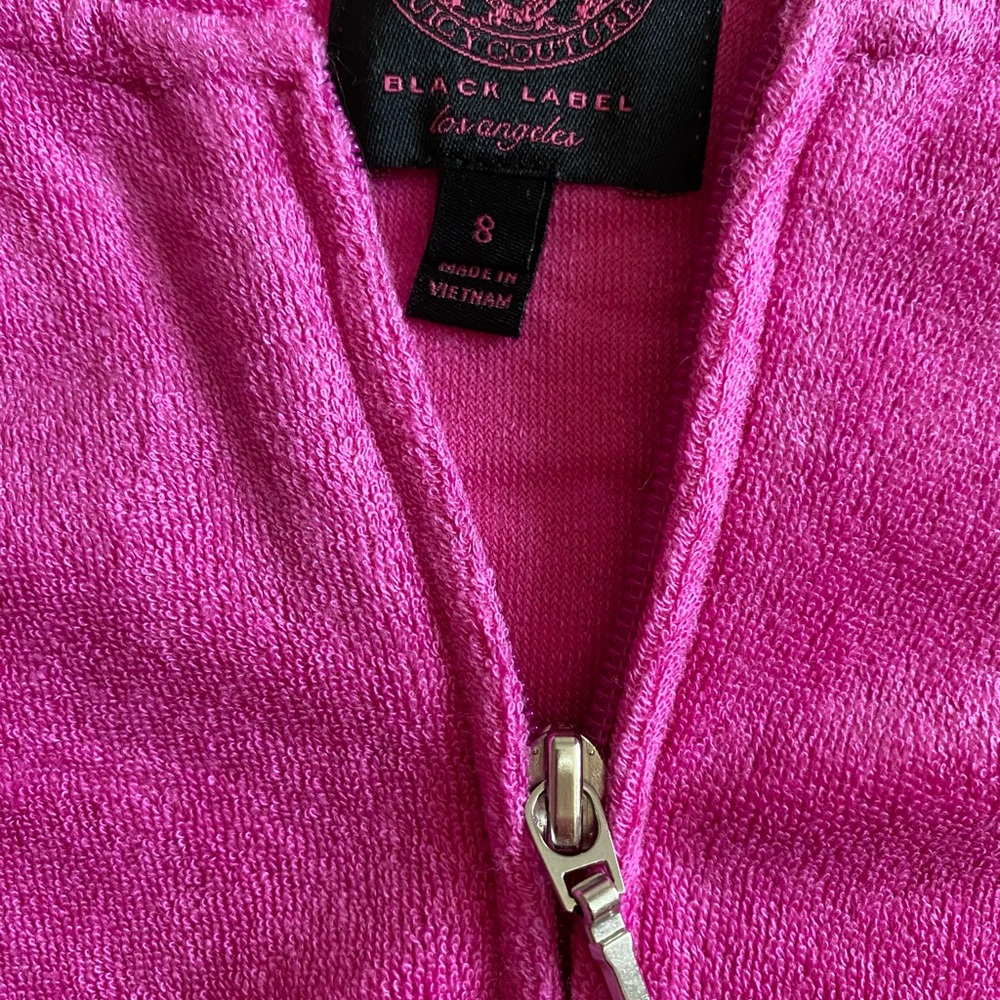 Juicy Couture Black Label Tie-strap Sundress and matching full-zip hoodie Size 8 - Picture 6 of 7